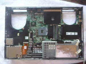 Dell Precision M4600 laptop motherboard and base plastics 605CY 0605CY - Picture 1 of 1