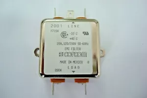 FILTRO CORCOM EMI LINE 20A 120/250V 50-60HZ NUEVO DE LOTE ANTIGUO QTY-2 - Imagen 1 de 1