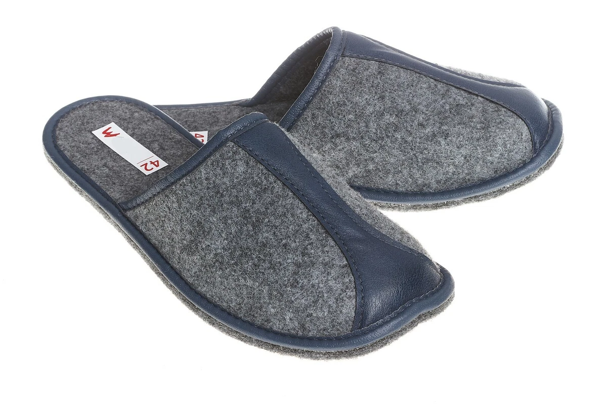 Pantofole Antracite Pantofole In Feltro Antracite Uomo/donna | Comode E Calde | Suola In Feltro | Perfette Per Casa In Inverno Pantofole Antracite Unisex
