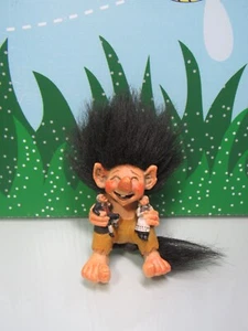 TROLL WITH PET PEOPLE - 3" Diseño Caramelo - Falta Pegatina - Hecho en Noruega - Imagen 1 de 9
