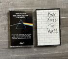 Pink Floyd Cassette Tape Lot Of 2 The Wall / Dark Side Of The Moon Classic Rock