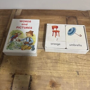 Vintage 1990s Poldy Educational Card Game Matching Words and Pictures - Picture 1 of 6