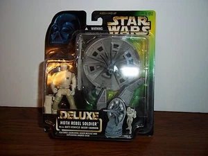 Hasbro 1996--Star Wars--Figura de soldado rebelde Hoth de lujo (nuevo) - Imagen 1 de 2