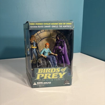 Juego de figuras de acción Birds of Prey Black Canary Oracle Huntress Deluxe DC Direct 20 Foto 1 de 4