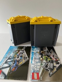 LEGO Racers: 8197 Highway Chaos Set & 8199 Security Smash w/ Fold-Out Road Cases