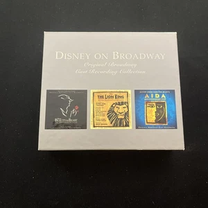 Disney On Broadway 3 CD Set Beauty & The Beast The Lion King Elton John AIDA - Foto 1 di 2