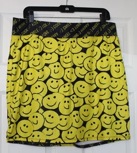 Skort Obsession Golf Tennis Pickleball SMILY FACE  Skort Size XXL - Picture 1 of 4