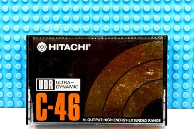 CINTA DE CASETE EN BLANCO HITACHI UDR ULTRA DYNAMIC 46 1974 TIPO I (1) (USADA) Foto 1 de 4