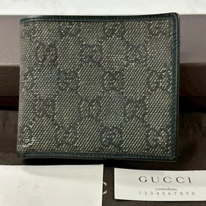Gucci Geldbörse Bi-Fold Wallet GG Canvas Markenprodukt (nur Geldbörsen) - Bild 1 von 9