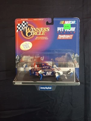 1998 WINNERS CIRCLE PIT ROW SERIES Jeremy Mayfield #12 Mobil 1 (1:64) Diecast! - Image 1 of 4