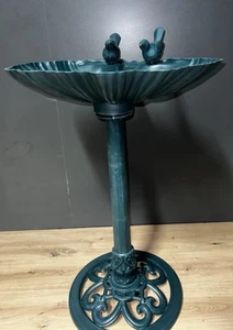 Wasserschale Vogeltränke Vogelbad Gartendeko Wetterfest HxL 80x50cm - Bild 1 von 5