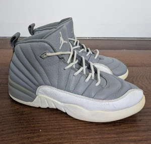 Nike Air Jordan 12 Retro (PS) scarpe bambini piccoli taglia 3Y grigio 151186-015 - Foto 1 di 8