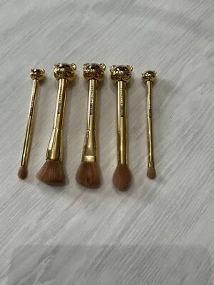 Новый MOSCHINO x Sephora медведь щетка набор золото 5 изделий ограниченного тиража - Изображение 1 из 4