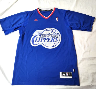 Camiseta de Navidad Adidas de Los Angeles Clippers para hombre 2013 azul swingman talla M en blanco Foto 1 de 4