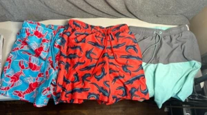 George Mens Swim Lined Shorts Lot of 3 Size S (28-30) Pool Beach Travel Summer - Picture 1 of 21