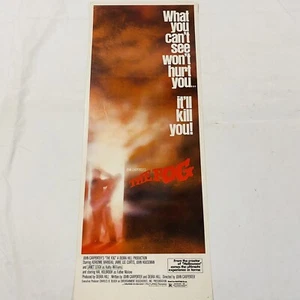Póster de la película The Fog 1980 original rollado EE. UU. John Carpenter RARO 14x36 - Imagen 1 de 8