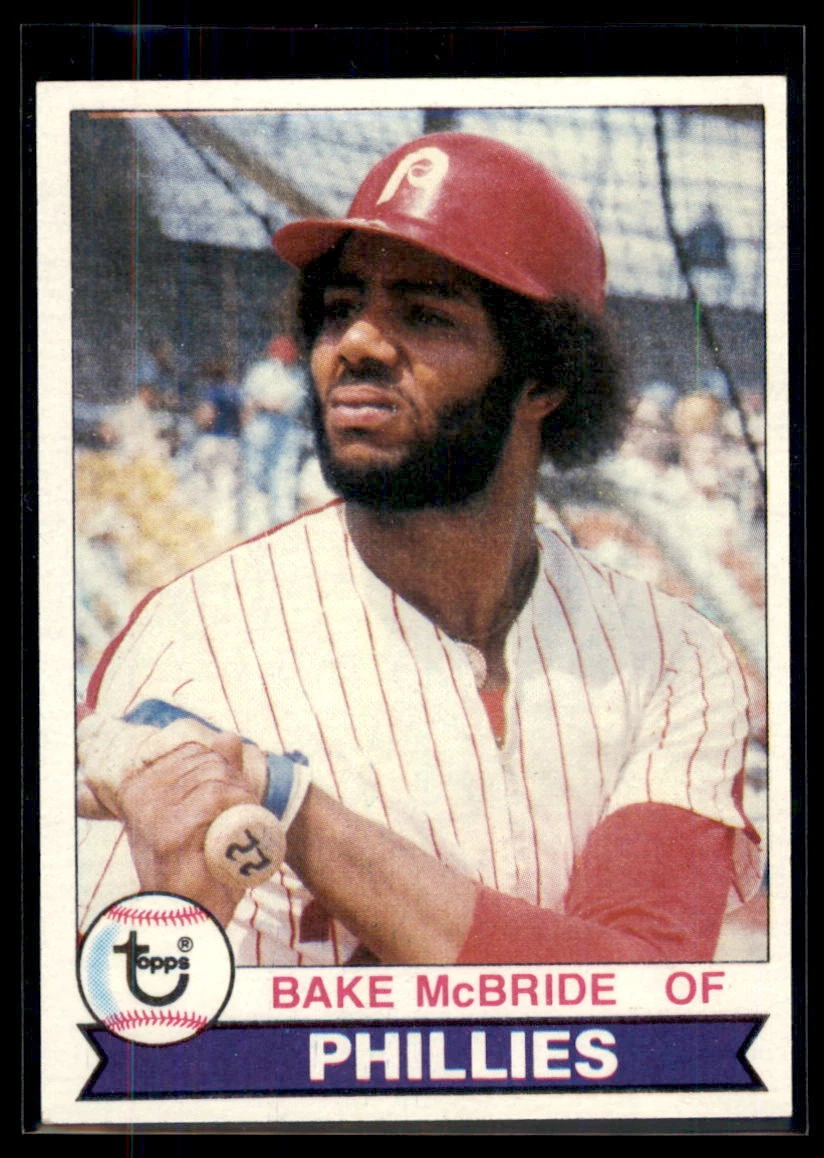 1979 Topps Burger King Philadelphia Phillies Bake McBride #21