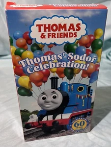 Thomas And Friends Thomas’ Sodor Celebration! VHS 2004 60 Year Michael Brandon - Imagen 1 de 5