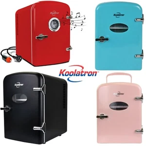 Koolatron 4L Mini Fridge Home 12V Portable Mini Fridge for Drinks Bar Beauty Car - Picture 1 of 52