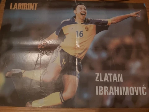 ZLATAN IBRAHIMOVIC POSTER RARE Cover
