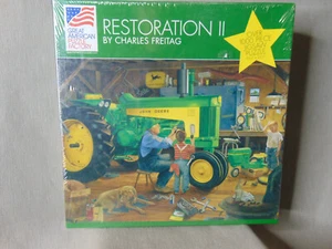 John Deere Puzzle ""Restoration II"" 1000-teiliges Puzzle Charles Freitag #8612 - Bild 1 von 6