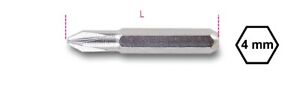 Beta Tools 1256PH Individual Phillips Screwdriver Bit (4mm Hex Shank) PH00