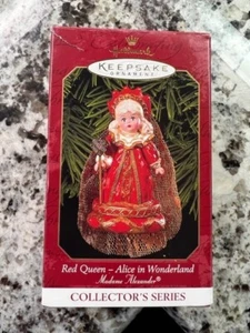 1999 HALLMARK KEEPSAKE ORNAMENT COLLECTORS RED QUEEN ALICE IN WONDERLAND MADAME - Picture 1 of 3