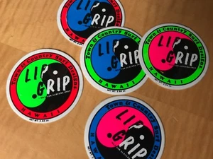 Vintage 80's original T&C Surf Designs sticker NOS Lip Grip - Picture 1 of 1