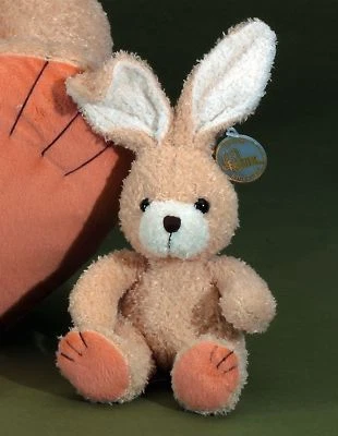 FÖRSTER STOFFTIERE FÖRSTER Stofftier Kuscheltier Plüschtier Schlaftier Hase sitzend braun 23 cm
