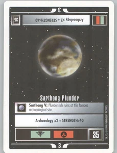 Sarthong Plunder | Mission | 1994 Premiere WB | NM-LP | Star Trek CCG - Picture 1 of 2