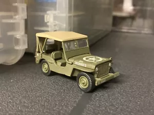 Johnny Lightning Military Brigade Jeep Willys WWII Army Jeep Canvas Top HTF - Picture 1 of 3