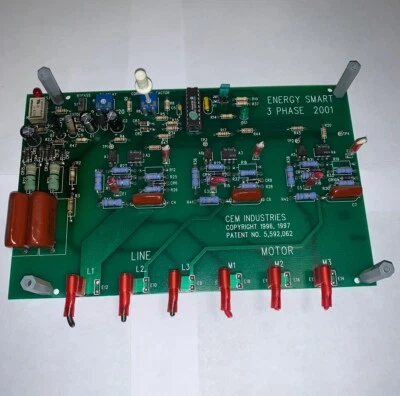 CEM INDUSTRIES ENERGY SMART 94V-0 CIRCUIT BOARD, CSI-IF, 3 PHASE - Image 1 of 4