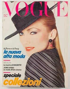 Anna Andersen GIA CARANGI Magritte VOGUE ITALIA March 1979 Couture JORIS IVENS - Picture 1 of 4