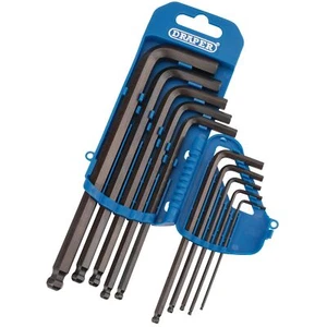 Draper Metric Hexagon and Ball End hexagon Key Set 10 Piece 33694 - Picture 1 of 1
