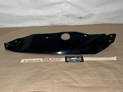 81 Cadillac Seville RIGHT PASS SIDE DOOR JAM HINGE B PILLAR POST PLASTIC COVER - Image 1 of 4