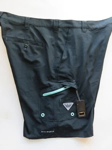 NWOT Columbia PFG Omni-Shield Cargo Shorts Men's 42X10" Bottle Opener UPF 50 - Picture 1 of 7