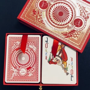 NEUWERTIG seltene Christian Louboutin Spielkarten 2 Decks in OVP Sammlerstücke - Bild 1 von 17