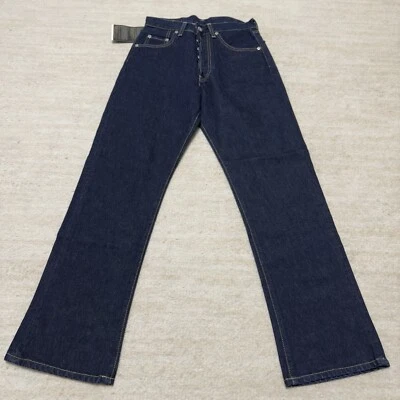 Pantalones de mezclilla bootleg G-Star Raw corte corto REAL 27x29 azul sin lavar vintage nuevos con etiquetas Foto 1 de 4