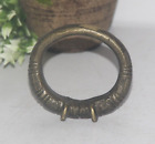 1930 Old Inlay Engraved Unique Handcrafted Brass Metal Bangle/Bracelet 7581