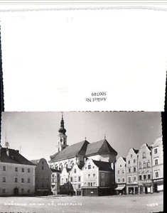 500749,Schärding am Inn Stadtplatz Volksamt Kirche - Picture 1 of 1