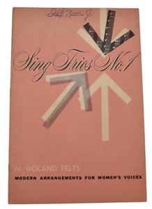 "Sing Trios Nr. 1" von W. Roland Filze - moderne Arrangements für Frauenstimmen - Bild 1 von 10