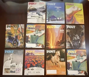 Lot 11 Magazines SATURDAY EVENING POST 2018 - 2020 - Picture 1 of 7