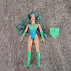 Figura de acción y escudo Mermista Vintage | She-Ra Princess of Power MOTU 1986 - Imagen 1 de 16
