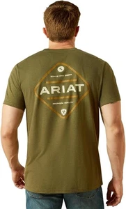ARIAT Men's Roped Diamond T-Shirt -62414 - Picture 1 of 5