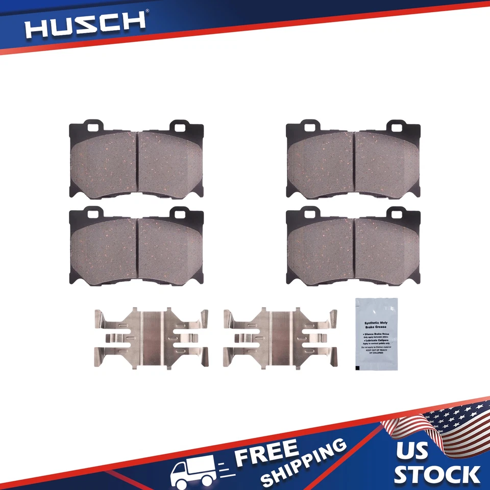 Front Performance Ceramic Brake Pads for INFINITI FX50/G37/M37/M56/Q50/Q60/Q70 Foto 1 de 4