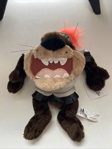 Peluche Taz Soft Toy Knight Looney Tunes Mew With Tag - 10" Ace Play By Play - 1997 - Imagen 1 de 3