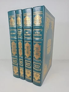 Easton Press 4 Vol Collected Works VIRGINIA WOOLF ~ Lighthouse Dalloway Orlando - Picture 1 of 10
