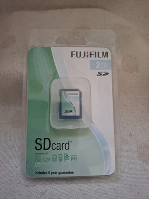 Fujifilm 2GB SD Card Brand New  - Image 1 of 4