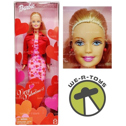 Barbie bambola molto San Valentino 2000 Mattel 28360 nuova