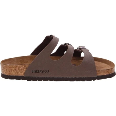 Sandalia Birkenstock Florida Unisex Regular/Ancha Plantilla Suave, Moca, Opciones de Talla Foto 1 de 4